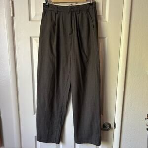 Brixton Women's Grey Houndstooth Trousers size 24